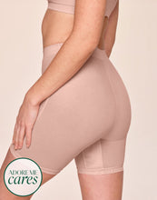 Load image into Gallery viewer, nueskin Dina Mesh High-Rise Shortie in color Rose Cloud and shape shortie
