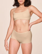 Load image into Gallery viewer, nueskin Cora Scoop-Neck Shelf Bra in color Appleblossom and shape bralette
