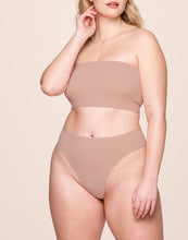 Load image into Gallery viewer, nueskin Ines Strapless Bandeau in color Rose Cloud and shape bandeau
