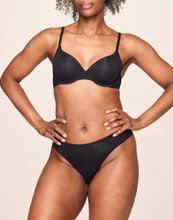 Load image into Gallery viewer, nueskin Mindy in color Jet Black and shape midi brief
