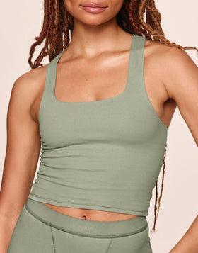 nueskin Jody in color Tea and shape tank