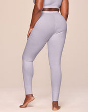 Load image into Gallery viewer, nueskin Laurie Rib Cotton Legging in color Orchid Hush and shape legging
