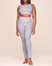 Load image into Gallery viewer, nueskin Laurie Rib Cotton Legging in color Orchid Hush and shape legging
