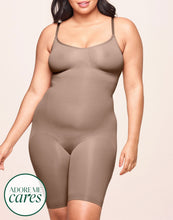 Load image into Gallery viewer, nueskin Analise High-Compression Bodysuit in color Beaver Fur and shape bodysuit
