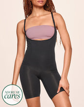 Load image into Gallery viewer, nueskin Braelynn High-Compression Underbust Bodysuit in color Jet Black and shape bodysuit
