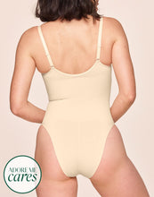 Load image into Gallery viewer, nueskin Cady High-Compression Cheeky Bodysuit in color Dawn and shape bodysuit
