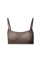 Load image into Gallery viewer, nueskin Olympia Mesh Scoop-Neck Shelf Bra in color Bracken and shape bralette
