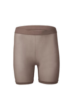 Load image into Gallery viewer, nueskin Dina Mesh High-Rise Shortie in color Deep Taupe and shape shortie
