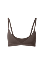 Load image into Gallery viewer, nueskin Jenn Wireless Triangle Bralette in color Bracken and shape bralette
