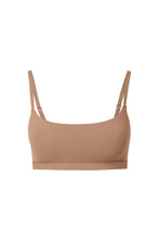 Load image into Gallery viewer, nueskin Cora Scoop-Neck Shelf Bra in color Macaroon and shape bralette
