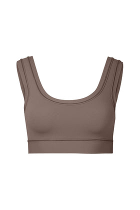 nueskin Lara in color Deep Taupe and shape bralette