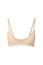 Load image into Gallery viewer, nueskin Jenn Wireless Triangle Bralette in color Dawn and shape bralette
