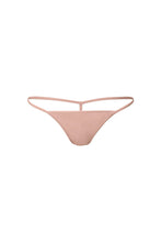 Load image into Gallery viewer, nueskin Irina No-Cut G-String in color Rose Cloud and shape thong
