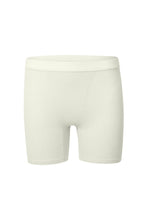 Load image into Gallery viewer, nueskin Hena Rib Cotton Shorts in color Cannoli Cream (Cannoli Cream) and shape shortie
