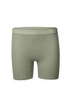 Load image into Gallery viewer, nueskin Hena Rib Cotton Shorts in color Tea and shape shortie
