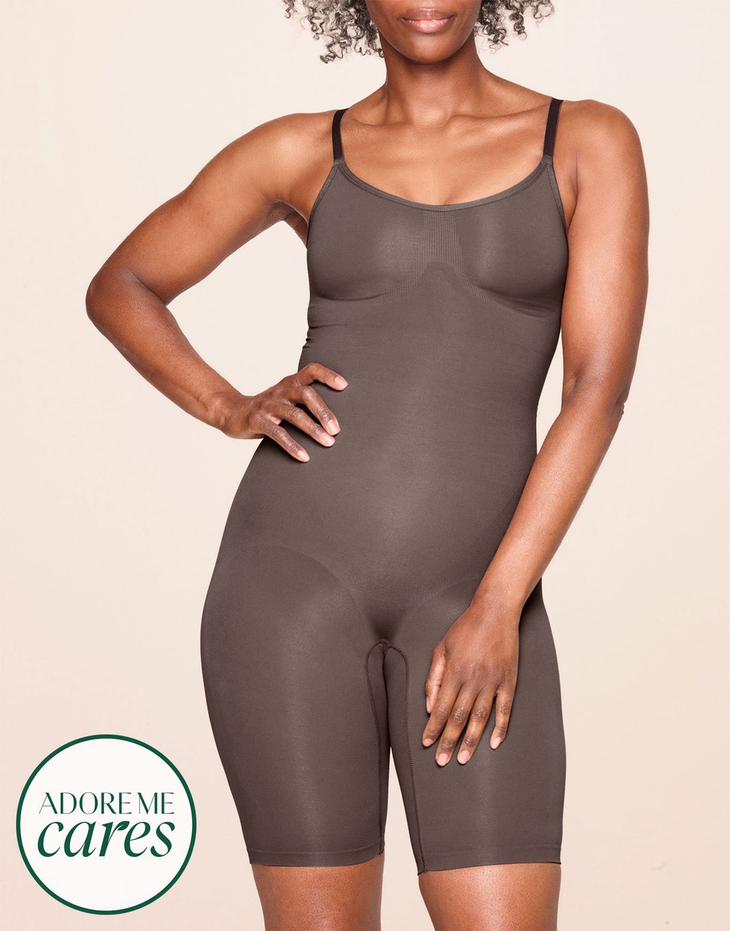 nueskin Analise in color Deep Taupe and shape bodysuit