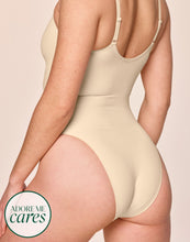 Load image into Gallery viewer, nueskin Cady High-Compression Cheeky Bodysuit in color Dawn and shape bodysuit
