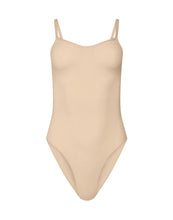 Load image into Gallery viewer, nueskin Cady High-Compression Cheeky Bodysuit in color Dawn and shape bodysuit
